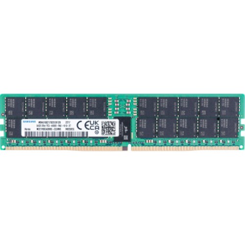 Модуль памяти для сервера Samsung 64GB DDR5 4800Mhz ECC RDIMM (M321R8GA0BB0-CQK)