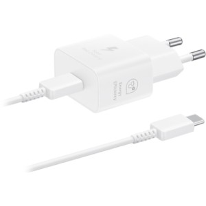 Зарядное устройство Samsung 25W Power Adapter (w C to C Cable) White (EP-T2510XWEGEU)