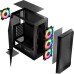 Корпус для ПК Logic concept PORTOS MESH+GLASS ARGB fans 4x120mm BLACK (AT-PORTOS-10-0000000-0002)