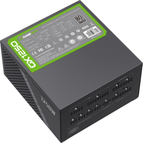 Блок питания Gamemax 1250W (GX-1250 PRO BK (ATX3.0 PCIe5.0)