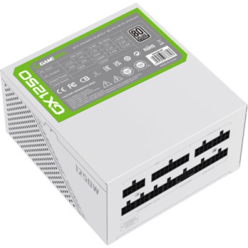 Блок питания Gamemax 1250W (GX-1250 PRO WT (ATX3.0 PCIe5.0)