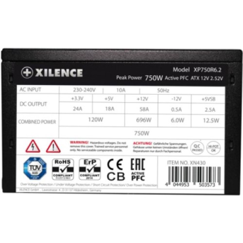 Блок питания Xilence 750W (XP750R6.2)