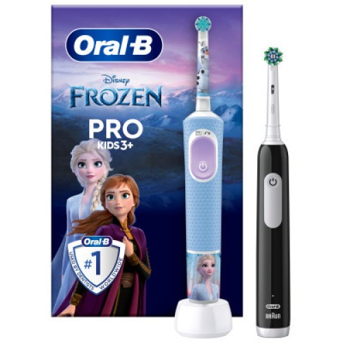Электрическая зубная щетка Oral-B Pro Series 1 + Oral-B Pro Kids «Крижане серце» (8006540784372)