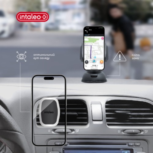 Универсальный автодержатель Intaleo CM05GG 6xN52 Silver (1283126576041)