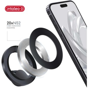 Универсальный автодержатель Intaleo CM06GG 20xN52 for MagSafe (1283126576058)
