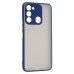 Чехол для мобильного телефона Armorstandart Frosted Matte Tecno Spark Go 2022 (KG5) Navy Blue (ARM72393)