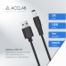 Кабель питания Piko Кабель живлення ACCLAB USB to DC, 5,5х2,5 мм, 5V, 1,5A (чорний) (1283126552823)