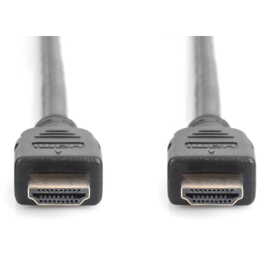 Кабель мультимедийный HDMI to HDMI 2.0m Digitus (AK-330124-020-S)