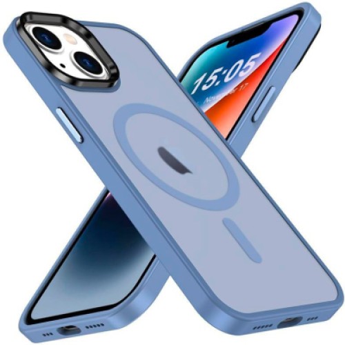 Чехол для мобильного телефона 2E Basic Apple iPhone 15 Pro Soft Touch MagSafe Cover Light Blue (2E-IPH-15PR-OCLS-LB)