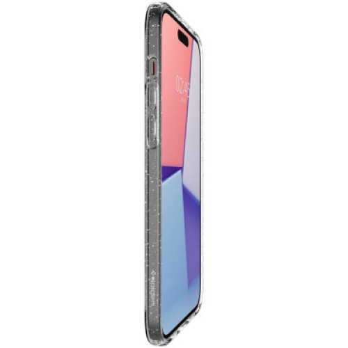 Чехол для мобильного телефона Spigen Apple iPhone 15 Liquid Crystal Glitter Crystal Quartz (ACS06788)