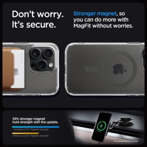 Чехол для мобильного телефона Spigen Apple iPhone 15 Pro Max Ultra Hybrid MagFit Graphite (ACS06577)