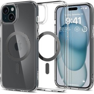 Чохол до мобільного телефона Spigen Apple iPhone 15 Ultra Hybrid MagFit Carbon Fiber (ACS06805)