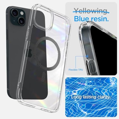 Чехол для мобильного телефона Spigen Apple iPhone 15 Ultra Hybrid MagFit Carbon Fiber (ACS06805)