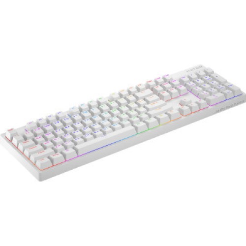 Клавиатура Hator Rockfall 2 Mecha Orange USB White (HTK-711)