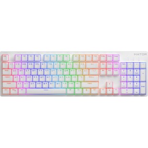 Клавиатура Hator Rockfall 2 Mecha Orange USB White (HTK-711)