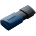 USB флеш накопитель Kingston 2x64GB DataTraveler Exodia M Black/Blue USB 3.2 (DTXM/64GB-2P)