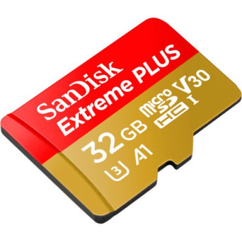 Карта памяти SanDisk 32GB microSD class 10 V30 Extreme PLUS (SDSQXBG-032G-GN6MA) Карта памяти SanDisk 32GB microSD class 10 V30 Extreme PLUS (SDSQXBG-032G-GN6MA)