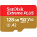 Карта памяти SanDisk 128GB microSD class 10 V30 Extreme PLUS (SDSQXBD-128G-GN6MA)