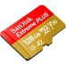 Карта памяти SanDisk 128GB microSD class 10 V30 Extreme PLUS (SDSQXBD-128G-GN6MA)