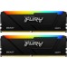 Модуль памяти для компьютера DDR4 16GB (2x8GB) 3733 MHz Beast RGB Kingston Fury (ex.HyperX) (KF437C19BB2AK2/16)
