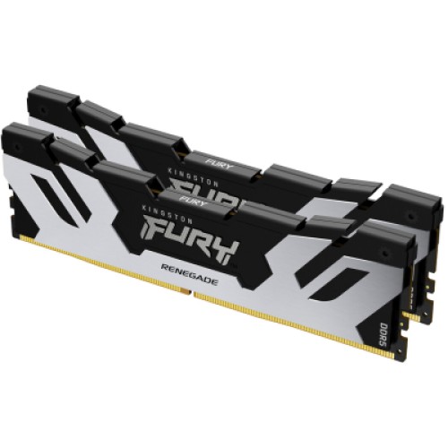 Модуль памяти для компьютера DDR5 48GB (2x24GB) 7200 MHz Renegade Silver XMP Kingston Fury (ex.HyperX) (KF572C38RSK2-48) Модуль памяти для компьютера DDR5 48GB (2x24GB) 7200 MHz Renegade Silver XMP Kingston Fury (ex.HyperX) (KF572C38RSK2-48)