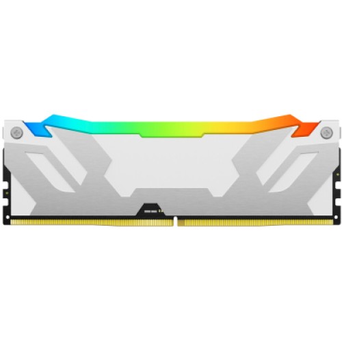 Модуль памяти для компьютера DDR5 64GB (2x32GB) 6000 MHz Renegade RGB White XMP Kingston Fury (ex.HyperX) (KF560C32RWAK2-64)