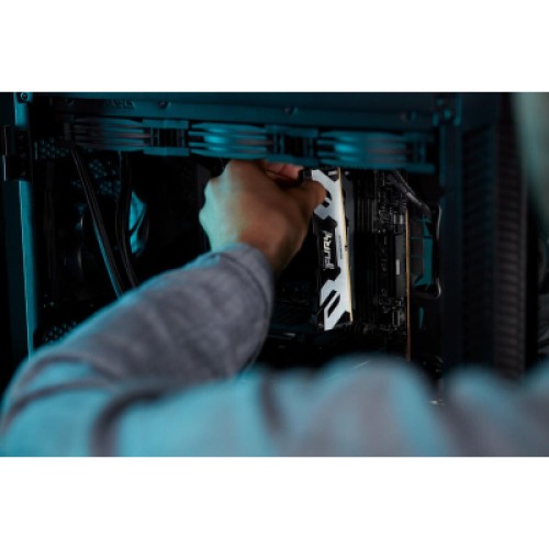Модуль памяти для компьютера DDR5 96GB (2x48GB) 6000 MHz Renegade Silver XMP Kingston Fury (ex.HyperX) (KF560C32RSK2-96)