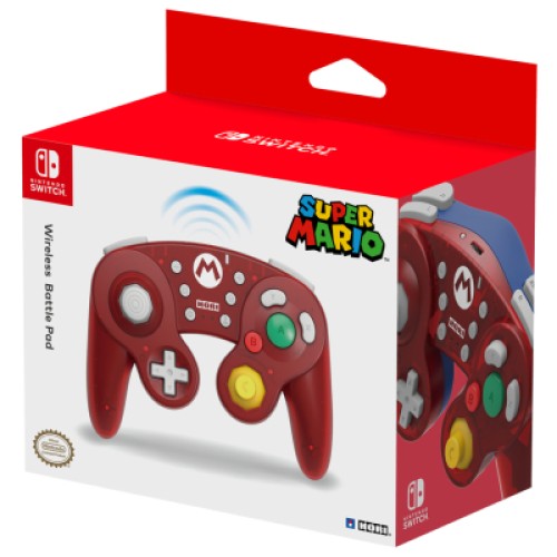 Геймпад Hori for Nintendo Switch Hori Wireless Battle Pad (Mario) (NSW-273U)
