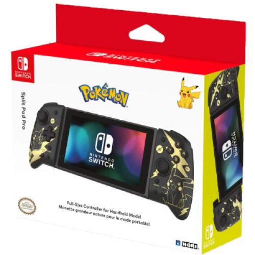 Геймпад Hori Split Pad Pro (Pokemon Pikachu Black Gold) for Nintendo (NSW-295U)