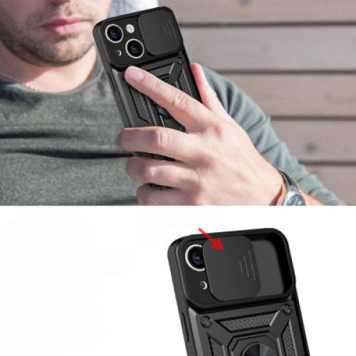 Чехол для мобильного телефона BeCover Military Apple iPhone 15 Black (709952)