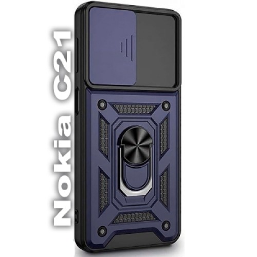 Чехол для мобильного телефона BeCover Military Nokia C21 Blue (709995)
