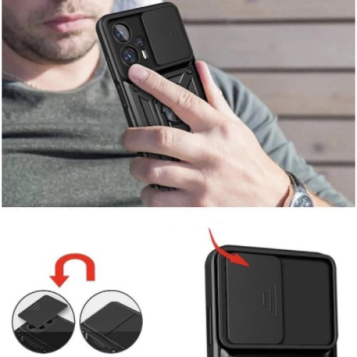 Чехол для мобильного телефона BeCover Military Poco F5 Black (709996)