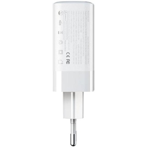 Зарядное устройство Proda AZEADA Seagulls AZ-19 GaN5 65W USB-A (QC4.0) USB-C (PD3.0) white (AZ-19-WH)