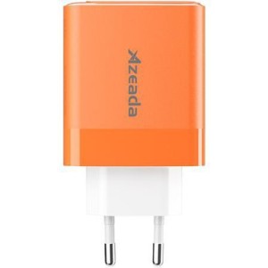 Зарядное устройство Proda AZEADA Seagulls AZ-19 GaN5 65W USB-A (QC4.0) USB-C (PD3.0) orange (AZ-19-OR)