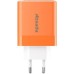Зарядное устройство Proda AZEADA Seagulls AZ-19 GaN5 65W USB-A (QC4.0) USB-C (PD3.0) orange (AZ-19-OR)