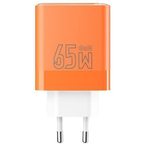 Зарядное устройство Proda AZEADA Seagulls AZ-19 GaN5 65W USB-A (QC4.0) USB-C (PD3.0) orange (AZ-19-OR)