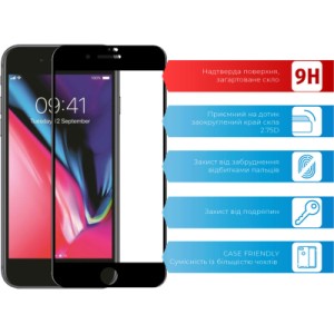 Стекло защитное ACCLAB Full Glue Apple iPhone 7/8 Plus (1283126508165)