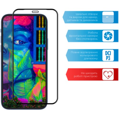 Стекло защитное ACCLAB Full Glue Oppo A15 (1283126510991)