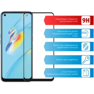 Скло захисне ACCLAB Full Glue Oppo A54 (1283126512674)