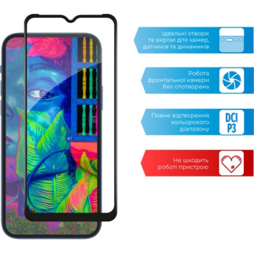 Стекло защитное ACCLAB Full Glue Realme C25 (1283126518409)