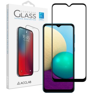 Стекло защитное ACCLAB Full Glue Samsung A02 (1283126509605)