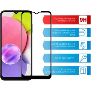 Стекло защитное ACCLAB Full Glue Samsung A03S (1283126515330)