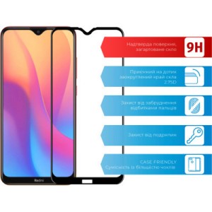 Стекло защитное ACCLAB Full Glue Xiaomi Redmi 8A (1283126508745)