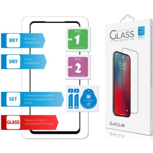 Стекло защитное ACCLAB Full Glue Xiaomi Redmi Note 10 Pro (1283126511240)