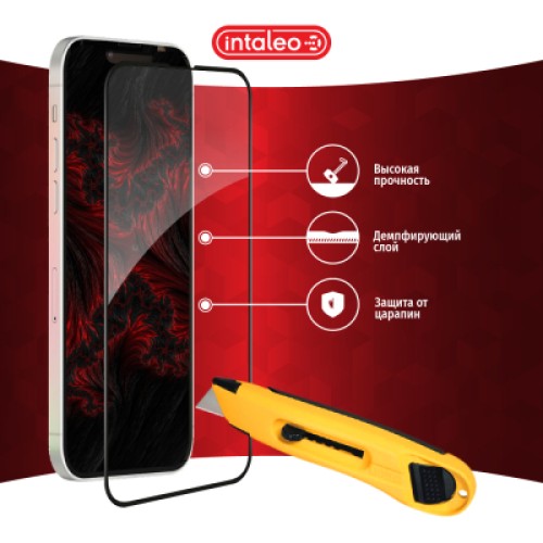 Стекло защитное Intaleo Full Glue ESD Apple Iphone 13/13 Pro (1283126535598)