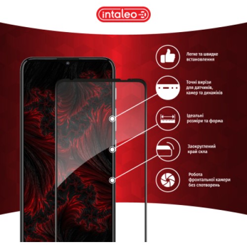 Стекло защитное Intaleo Full Glue MOTO E20 (1283126521263)