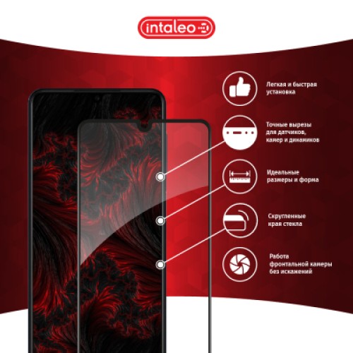 Стекло защитное Intaleo Full Glue Samsung M22 (1283126517471)