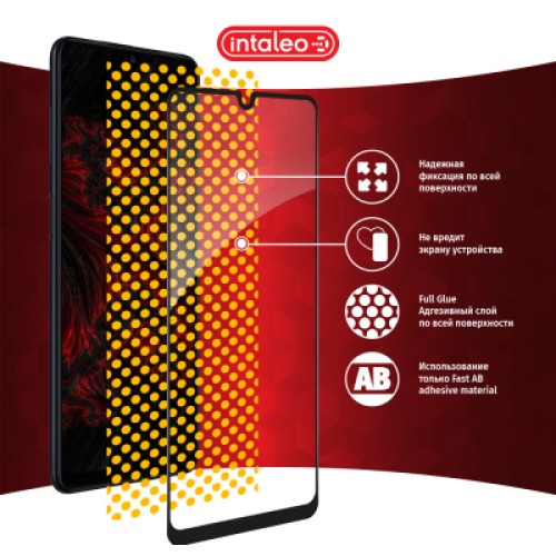 Стекло защитное Intaleo Full Glue Samsung M22 (1283126517471)