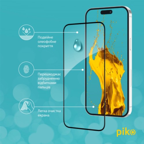 Стекло защитное Piko Full Glue Apple iPhone 15 Plus (1283126575341) Стекло защитное Piko Full Glue Apple iPhone 15 Plus (1283126575341)