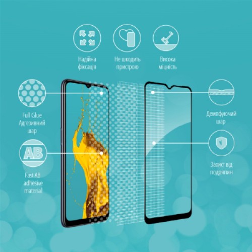 Стекло защитное Piko Full Glue Oppo A55 5G (1283126522123)